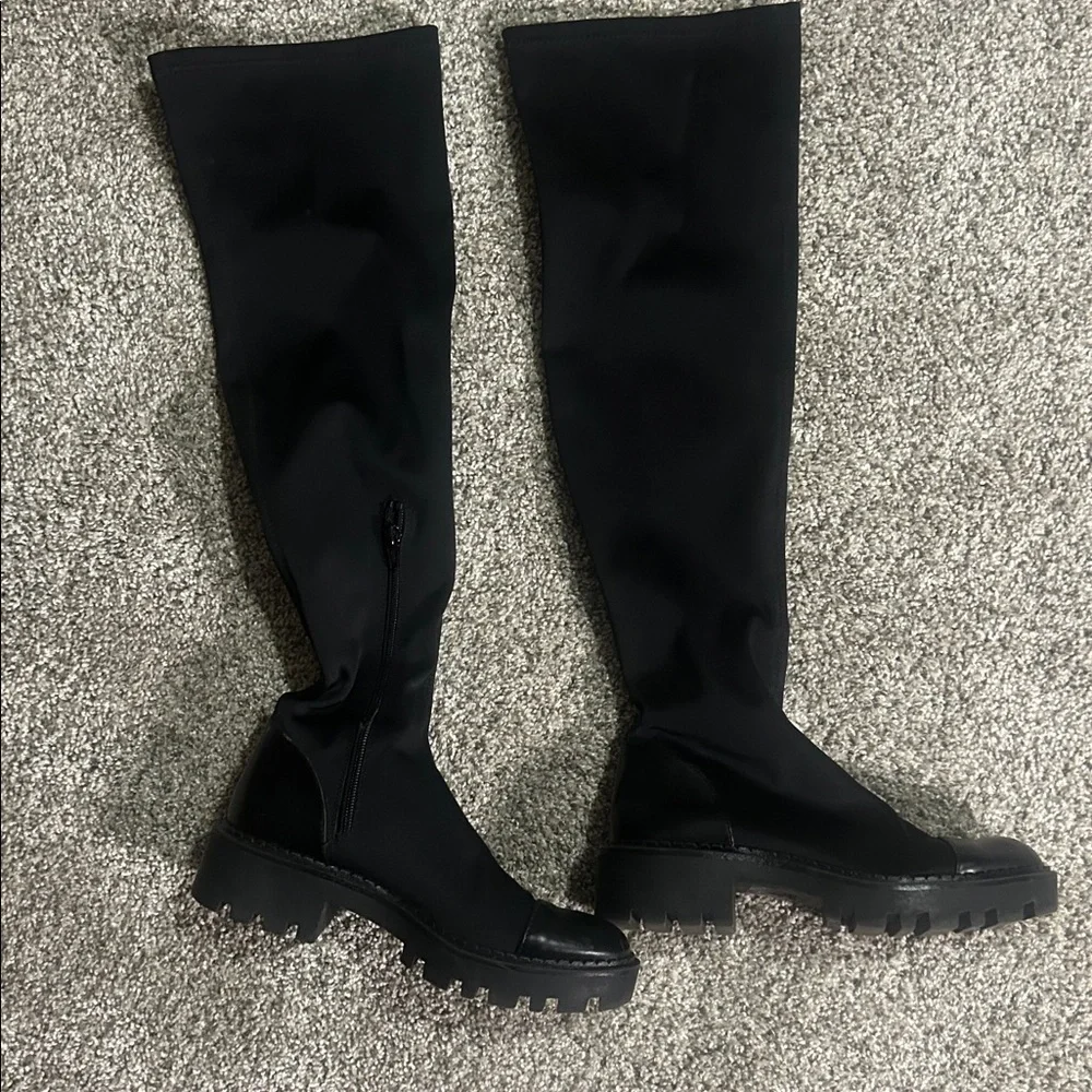 Zara Trafuluc over the knee boots